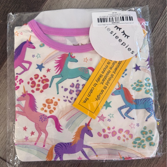 Little Sleepies Other - 🦄✨ Little Sleepies Unicorn Magic Bamboo Short Sleeve & Shorts Pajama Set NEW 2T